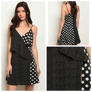 🆕Black & White dress